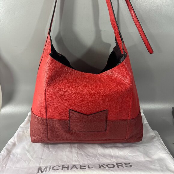 Michael Kors Junie Medium Colorblock Hobo Bag - Picture 6 of 15